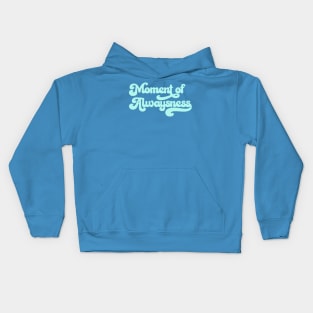 TXT MOA typography Kids Hoodie